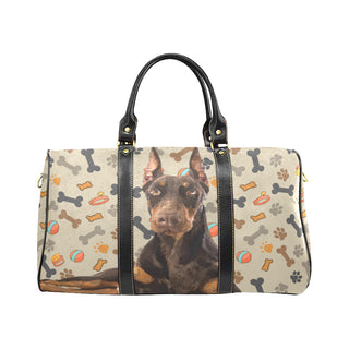 Doberman Dog New Waterproof Travel Bag/Large - TeeAmazing