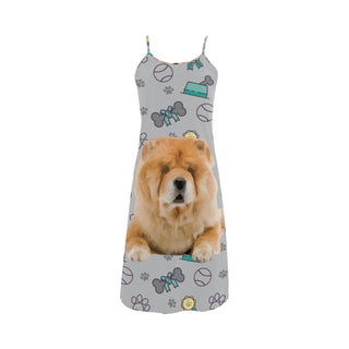 Chow Chow Dog Alcestis Slip Dress - TeeAmazing