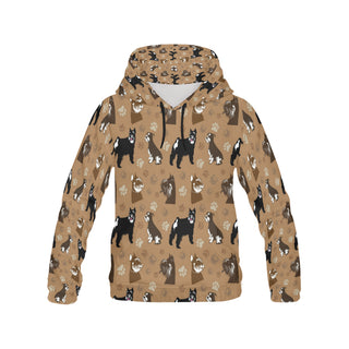 Miniature Schnauzer Pattern All Over Print Hoodie for Men - TeeAmazing