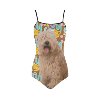 Soft Coated Wheaten Terrier Strap Swimsuit - TeeAmazing