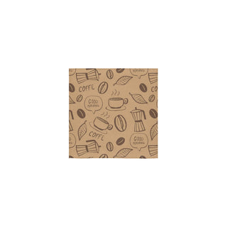 Coffee Square Towel 13x13 - TeeAmazing