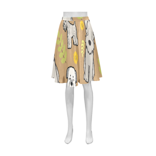 Soft Coated Wheaten Terrier Flower Athena Women's Short Skirt - TeeAmazing