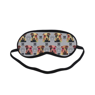 Pit Bull Pop Art Pattern No.1 Sleeping Mask - TeeAmazing