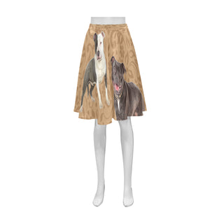 Staffordshire Bull Terrier Lover Athena Women's Short Skirt - TeeAmazing
