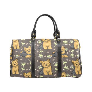 Cairn terrier Flower New Waterproof Travel Bag/Large - TeeAmazing