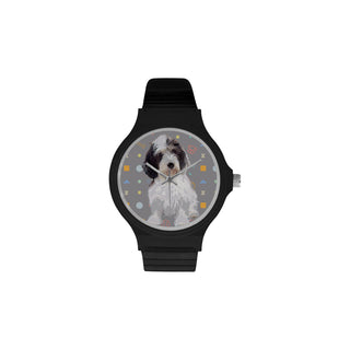 Petit Basset Griffon Vendéen Unisex Round Plastic Watch - TeeAmazing