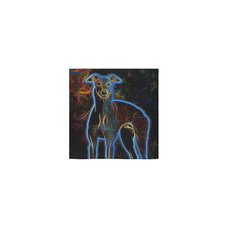 Italian Greyhound Glow Design 1 Square Towel 13x13 - TeeAmazing