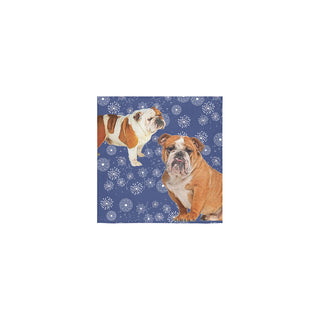 English Bulldog Lover Square Towel 13x13 - TeeAmazing