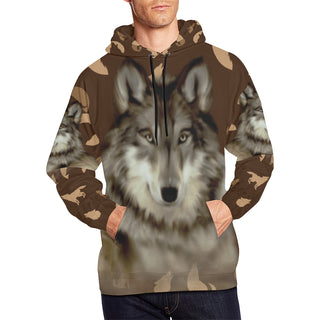 Wolf Lover All Over Print Hoodie for Men - TeeAmazing