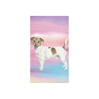 Jack Russell Terrier Water Colour No.1 Custom Towel 16"x28" - TeeAmazing