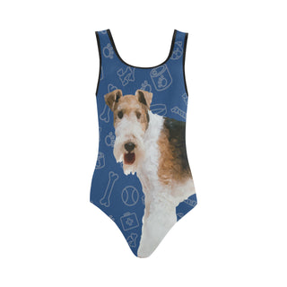 Wire Hair Fox Terrier Dog Vest One Piece Swimsuit - TeeAmazing