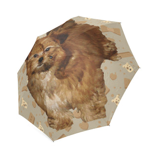 Shorkie Dog Foldable Umbrella - TeeAmazing