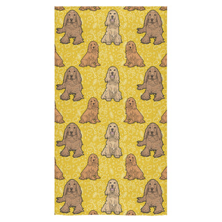 Cocker Spaniel Bath Towel 30"x56" - TeeAmazing