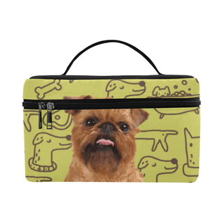 Brussels Griffon Cosmetic Bag/Large - TeeAmazing