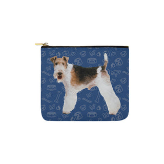 Wire Hair Fox Terrier Dog Carry-All Pouch 6x5 - TeeAmazing