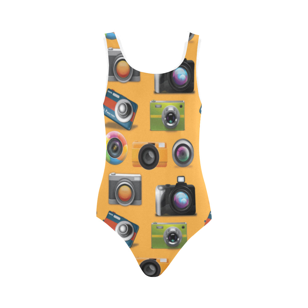 Photography Camera Vest One Piece Swimsuit - TeeAmazing