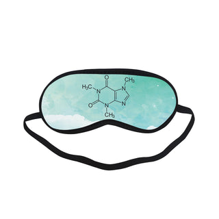 Caffeine Molecule Sleeping Mask - TeeAmazing