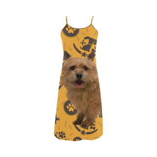 Norwich Terrier Dog Alcestis Slip Dress - TeeAmazing