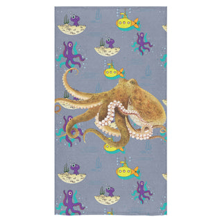 Octopus Bath Towel 30"x56" - TeeAmazing