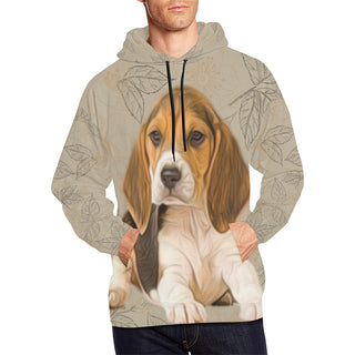 Beagle Lover All Over Print Hoodie for Men - TeeAmazing