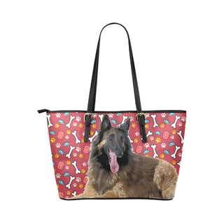 Tervuren Leather Tote Bag/Small - TeeAmazing