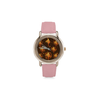 Sailor Venus Women's Rose Gold Leather Strap Watch - TeeAmazing