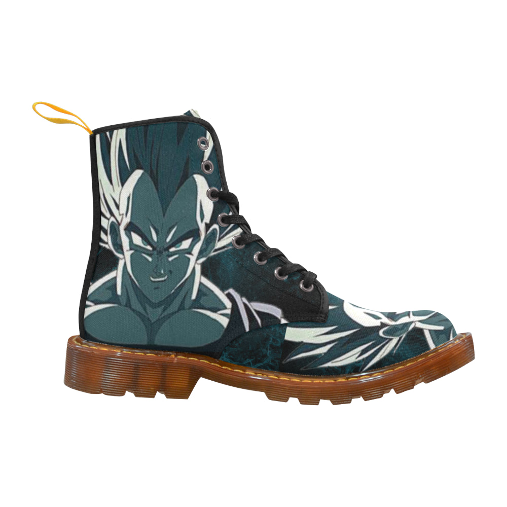 Vegeta Black Boots For Men - TeeAmazing