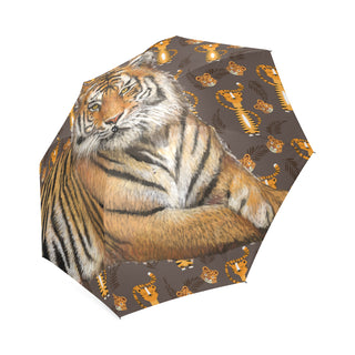 Tiger Foldable Umbrella - TeeAmazing