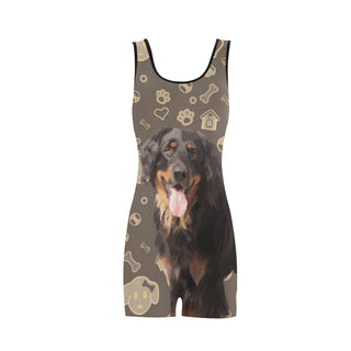 Hovawart Dog Classic One Piece Swimwear - TeeAmazing