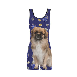 Pekingese Dog Classic One Piece Swimwear - TeeAmazing