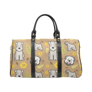 Soft Coated Wheaten Terrier Flower New Waterproof Travel Bag/Small - TeeAmazing