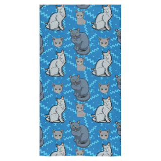 Russian Blue Bath Towel 30"x56" - TeeAmazing