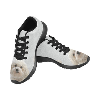 Bichon Frise Lover Black Sneakers Size 13-15 for Men - TeeAmazing