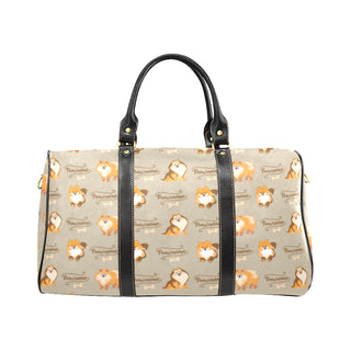 Pomeranian Pattern New Waterproof Travel Bag/Large - TeeAmazing