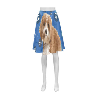 Cavapoo Dog Athena Women's Short Skirt - TeeAmazing