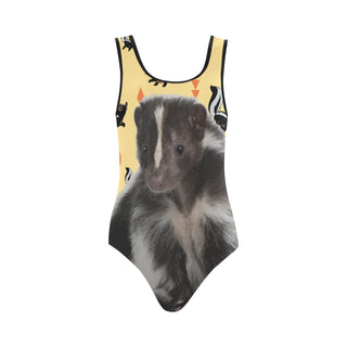 Skunk Vest One Piece Swimsuit - TeeAmazing