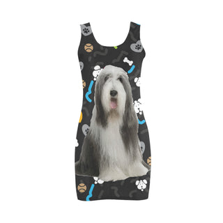 Bearded Collie Dog Medea Vest Dress - TeeAmazing
