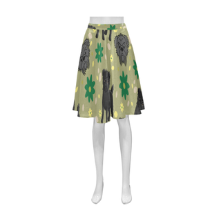 Affenpinschers Flower Athena Women's Short Skirt - TeeAmazing