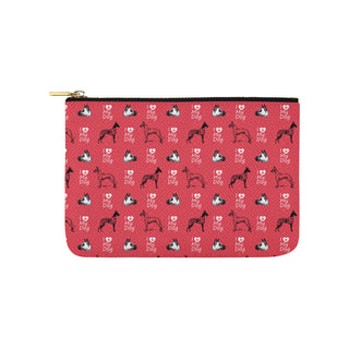 Great Dane Pattern Carry-All Pouch 9.5x6 - TeeAmazing