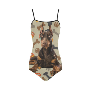 Doberman Dog Strap Swimsuit - TeeAmazing