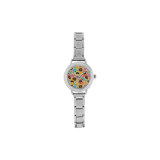 Free Border Collie Pattern Women's Italian Charm Watch - TeeAmazing