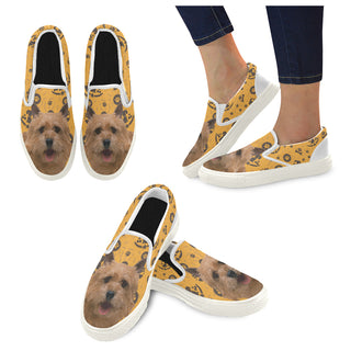 Norwich Terrier Dog Women's Slip-on Canvas Shoes - TeeAmazing
