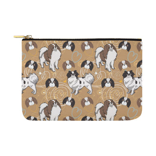 Japanese Chin Carry-All Pouch 12.5x8.5 - TeeAmazing