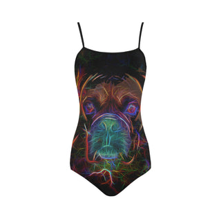 Boxer Glow Design 2 Strap Swimsuit - TeeAmazing