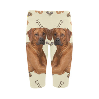 Rhodesian Ridgeback Dog Hestia Cropped Leggings (Model L03) - TeeAmazing