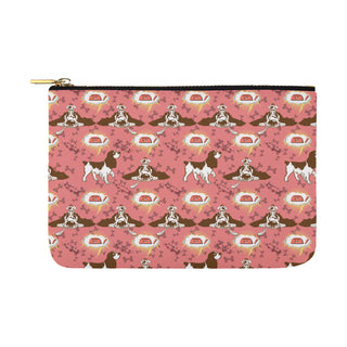 English Cocker Spaniel Pattern Carry-All Pouch 12.5x8.5 - TeeAmazing