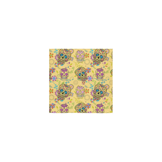 Sugar Skull Square Towel 13x13 - TeeAmazing