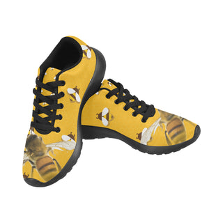 Bee Lover Black Sneakers Size 13-15 for Men - TeeAmazing