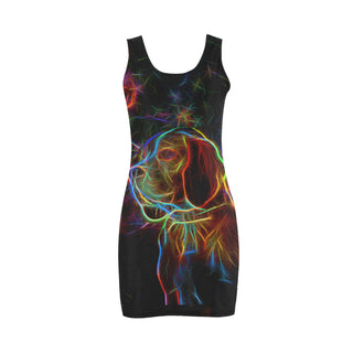 Beagle Glow Design 1 Medea Vest Dress - TeeAmazing