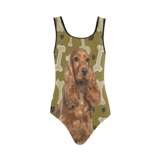 Cocker Spaniel Dog Vest One Piece Swimsuit - TeeAmazing